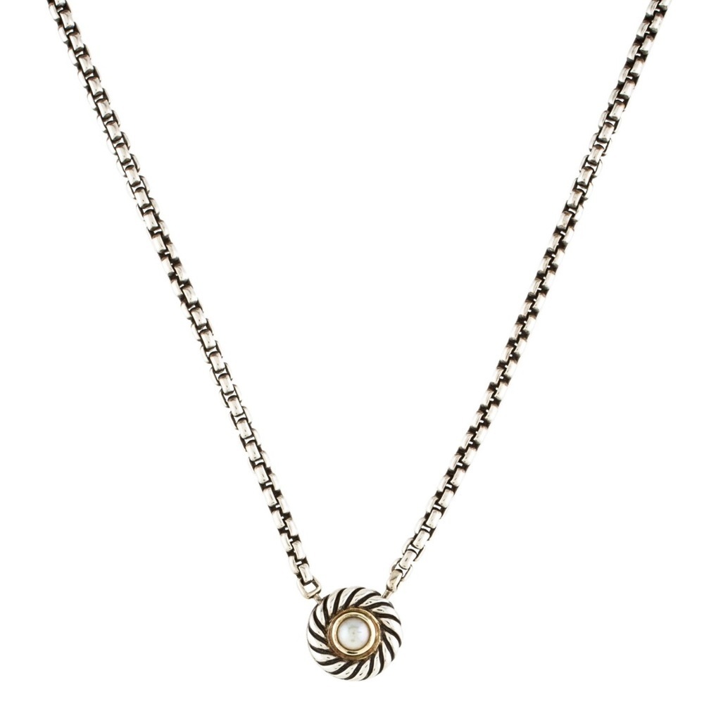 David Yurman cookie Pearl necklace